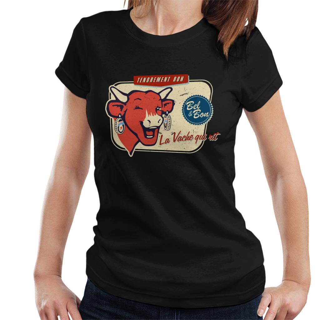 The Laughing Cow La Vache Qui Rit Retro Distressed Women's product image 1