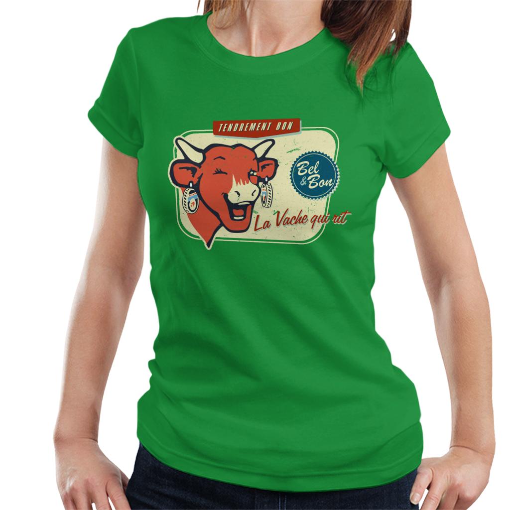 The Laughing Cow La Vache Qui Rit Retro Distressed Women's product image 4