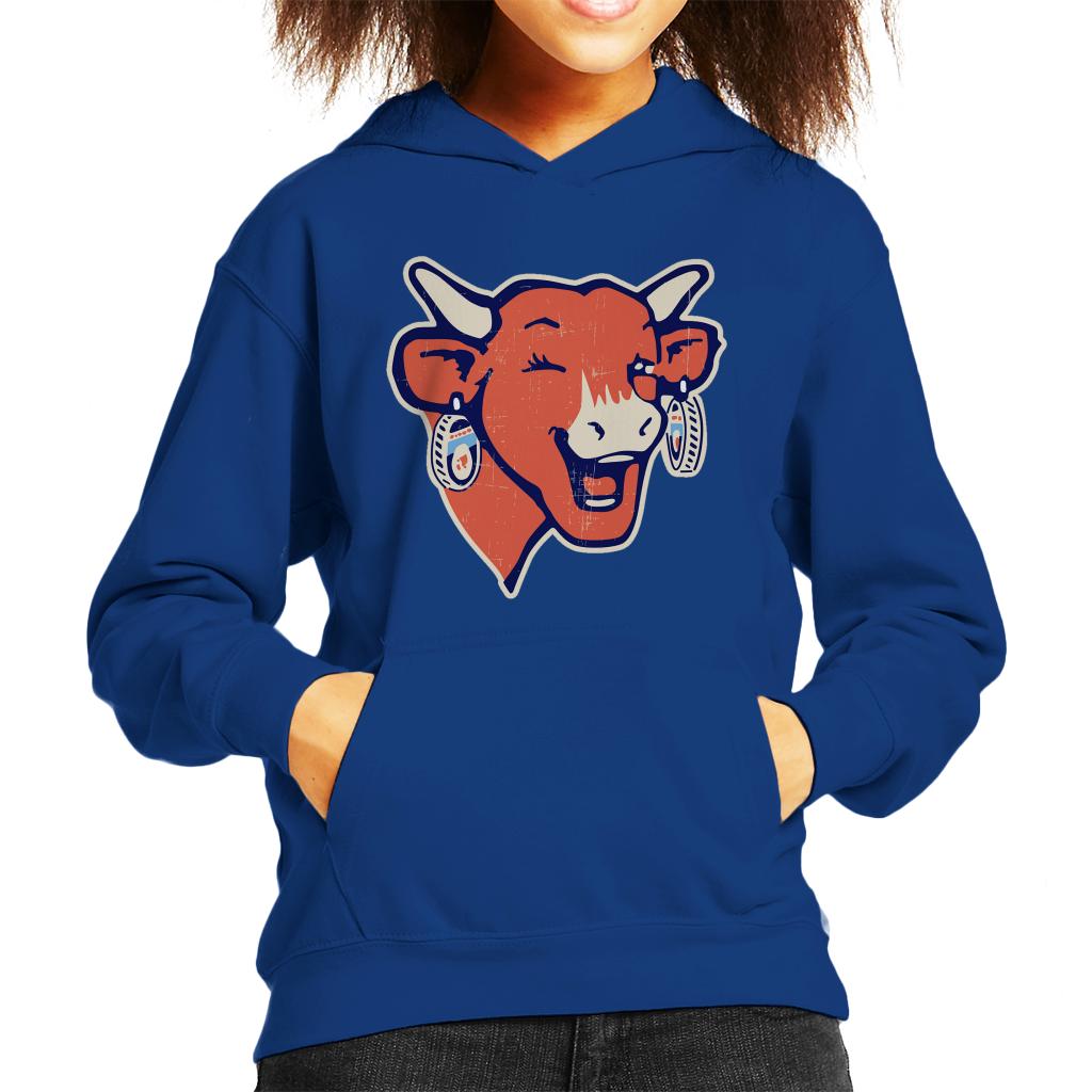 The Laughing Cow Winking Logo Kid's Hooded Sweatshirt product image 1