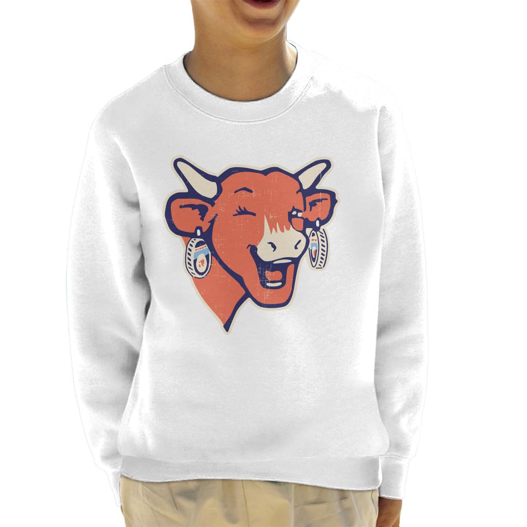 The Laughing Cow Winking Logo Kid's Sweatshirt product image 4