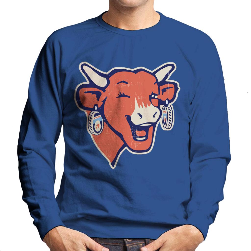 The Laughing Cow Winking Logo Men's Sweatshirt product image 4