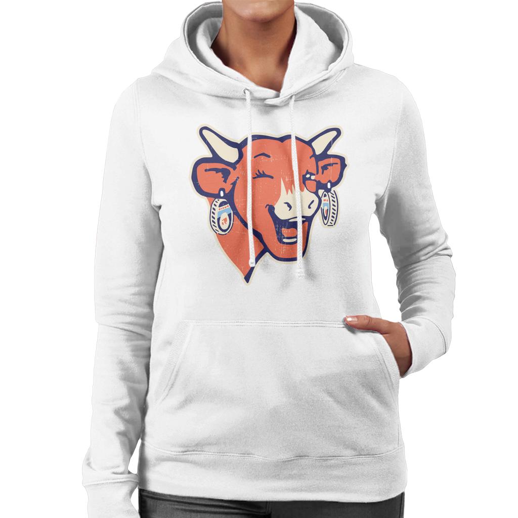 The Laughing Cow Winking Logo Women's Hooded Sweatshirt product image 1