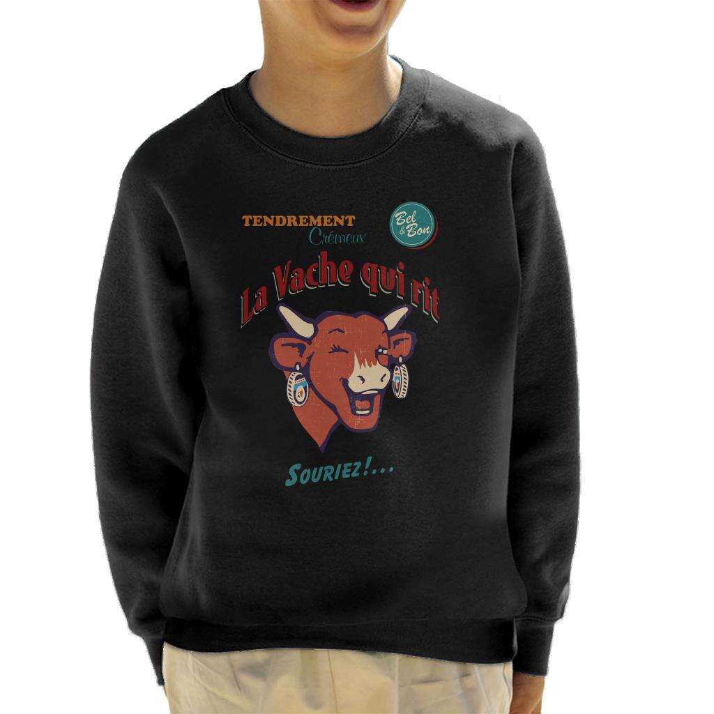 The Laughing Cow Smile Kid's Sweatshirt product image 1