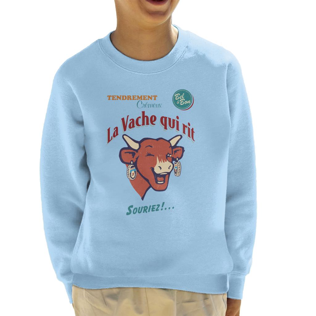 The Laughing Cow Smile Kid's Sweatshirt product image 4