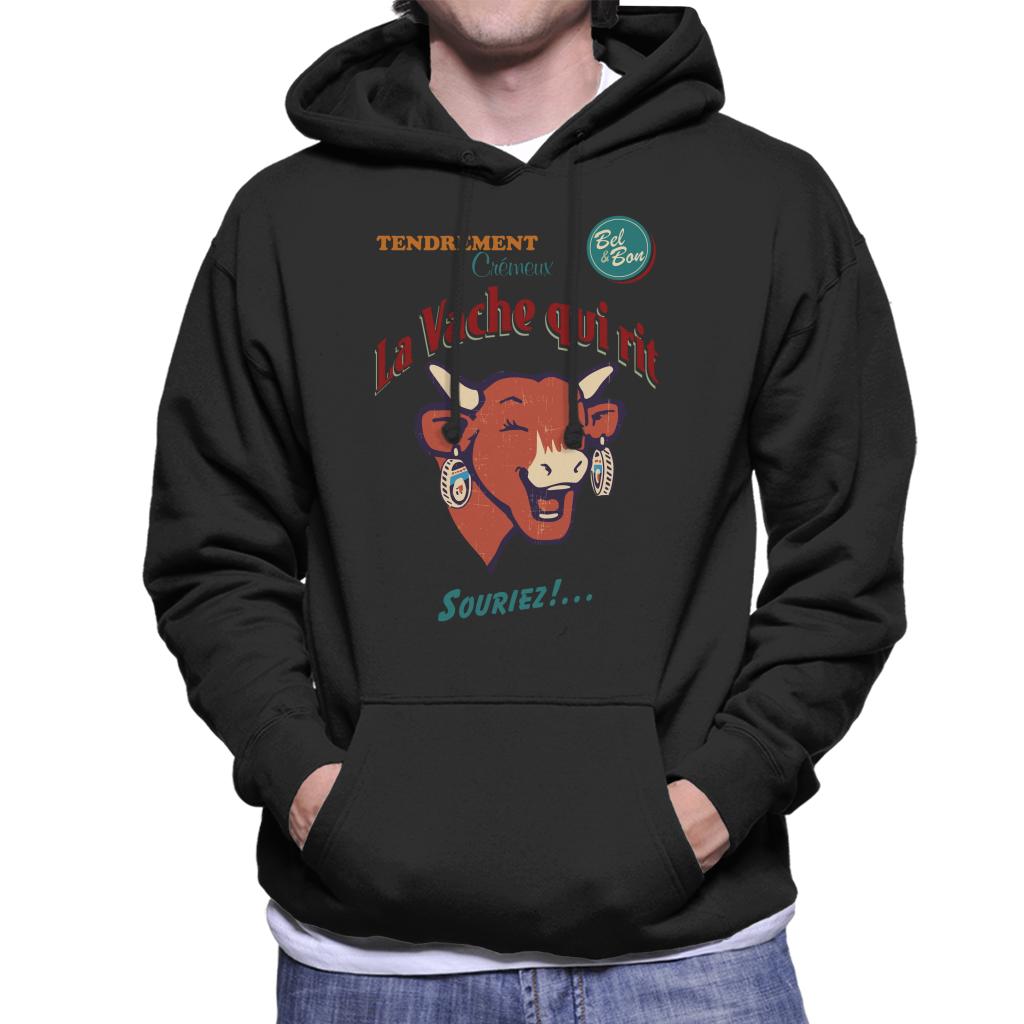 The Laughing Cow Smile Men's Hooded Sweatshirt product image 1