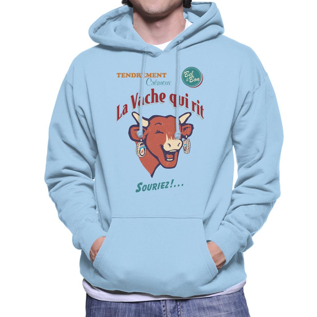 The Laughing Cow Smile Men's Hooded Sweatshirt product image 4