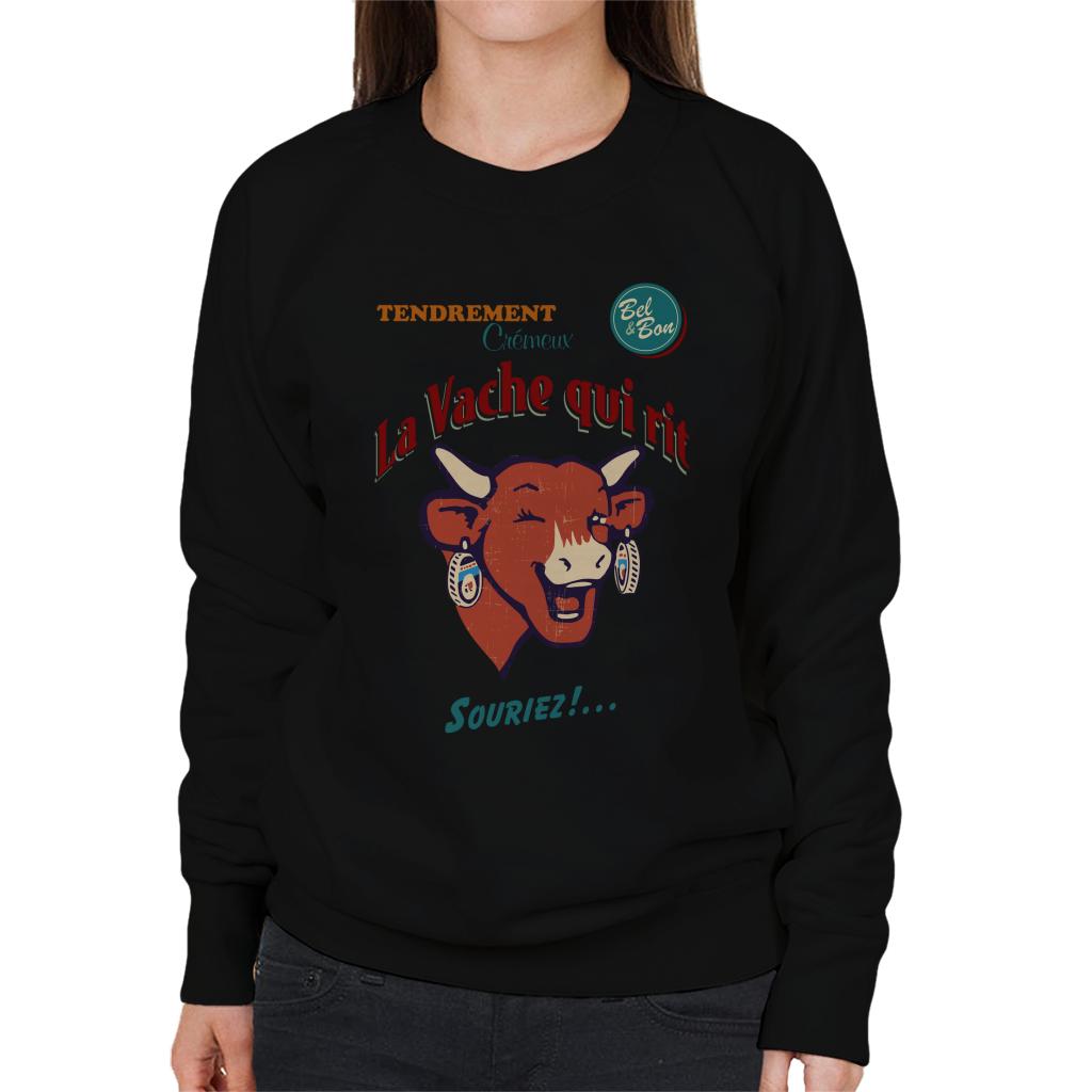 The Laughing Cow Smile Women's Sweatshirt product image 1