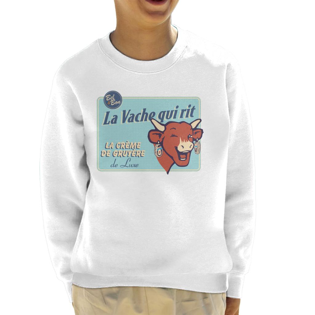 The Laughing Cow Luxury Cream Of Gruyere Kid's Sweatshirt product image 4