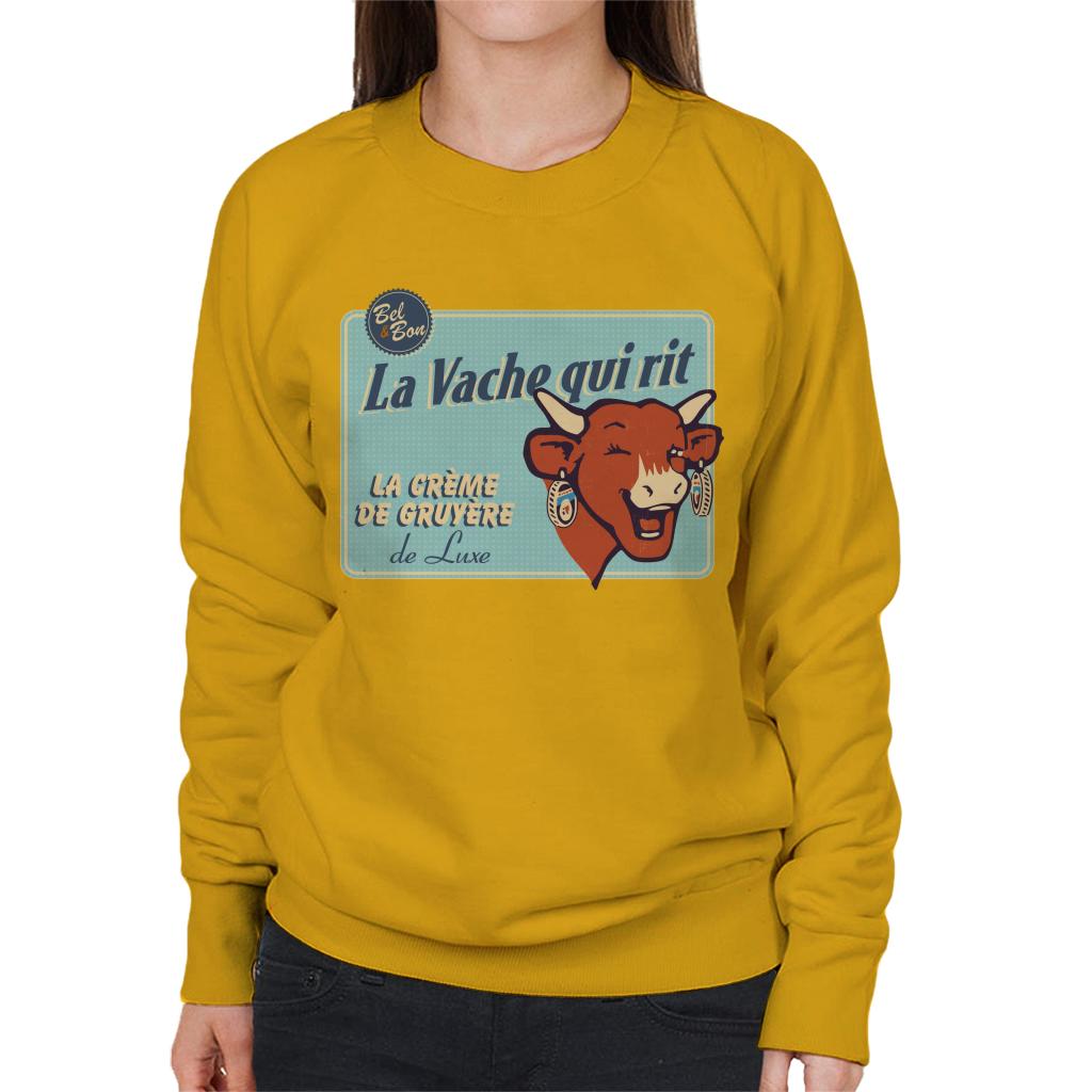 The Laughing Cow Luxury Cream Of Gruyere Women's Sweatshirt product image 6