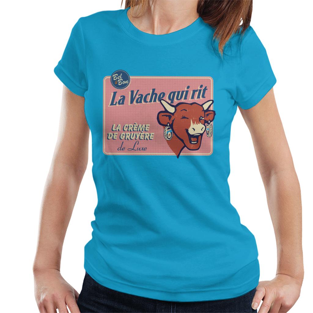 The Laughing Cow La Creme De Gruyere De Luxe Women's T-Shirt product image 4