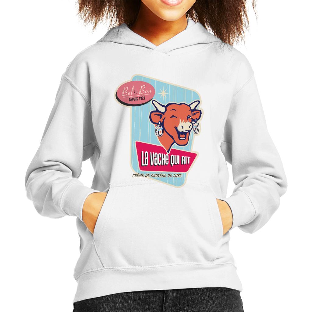 The Laughing Cow Bel And Bon Depuis 1921 Kid's Hooded product image 4