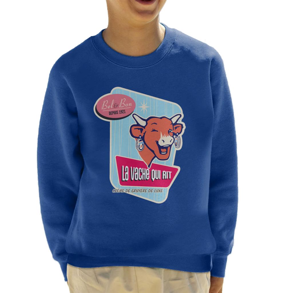 The Laughing Cow Bel And Bon Depuis 1921 Kid's Sweatshirt product image 1