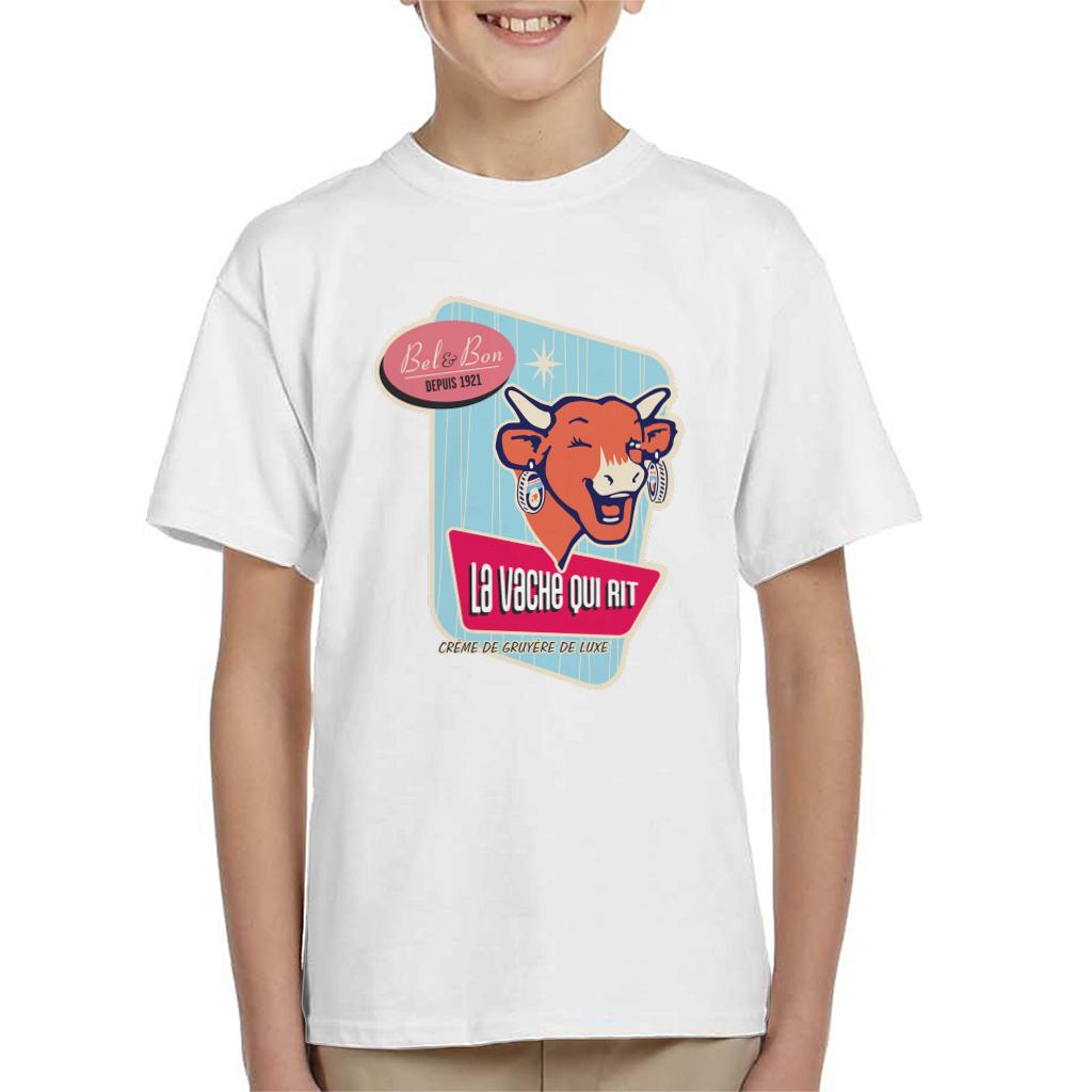The Laughing Cow Bel And Bon Depuis 1921 Kid's T-Shirt product image 1