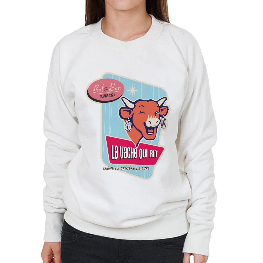 The Laughing Cow Bel And Bon Depuis 1921 Women's Sweatshirt product image 1