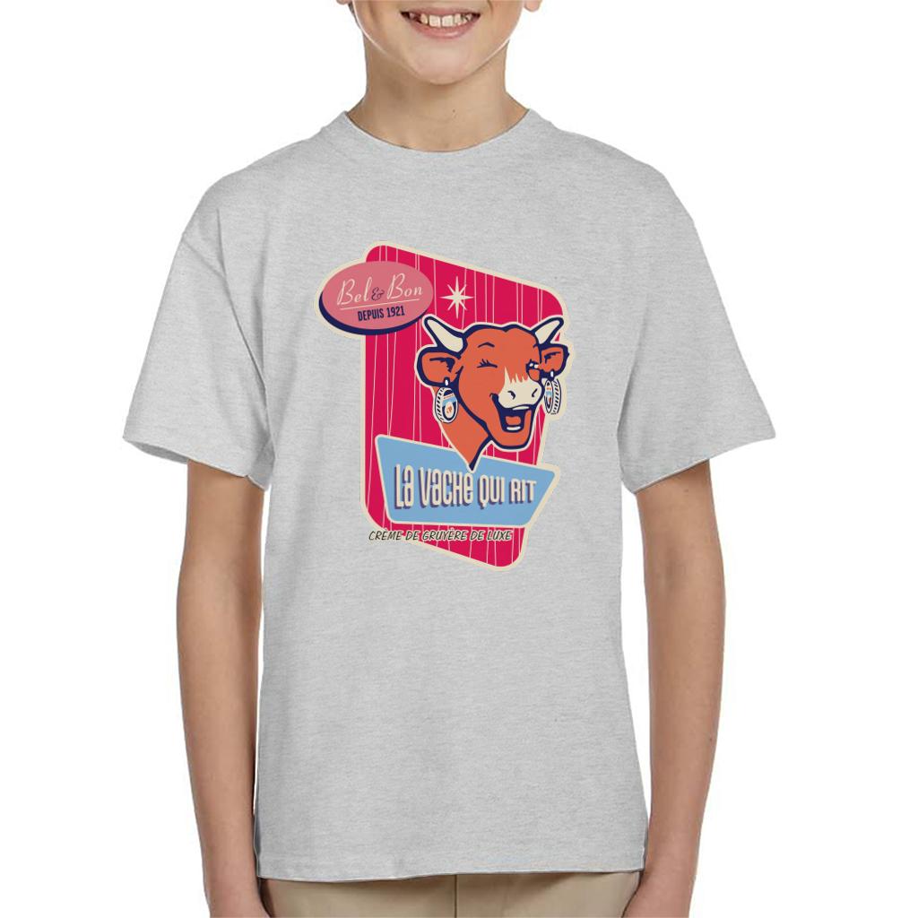 The Laughing Cow Winking Bel And Bon Kid's T-Shirt product image 1