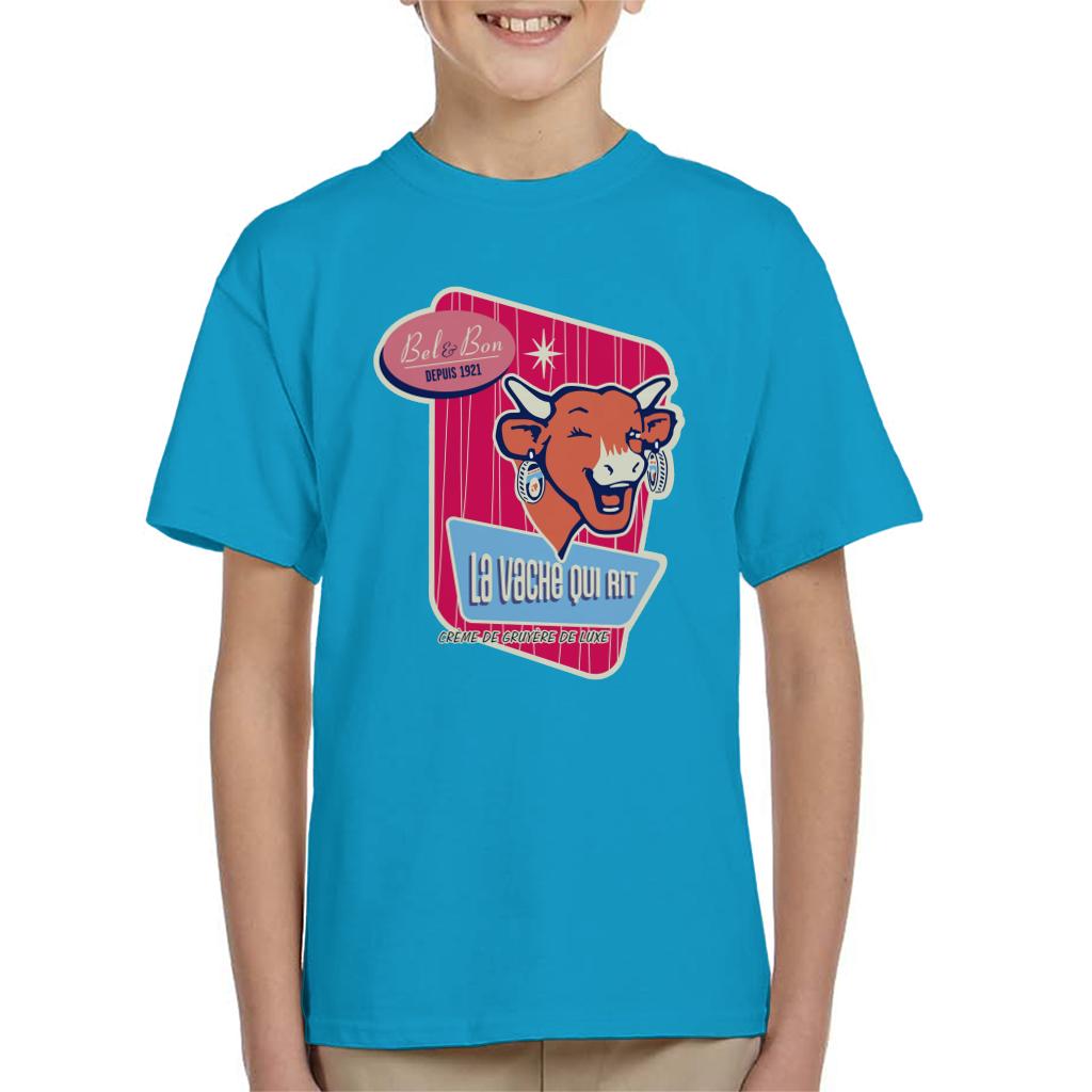 The Laughing Cow Winking Bel And Bon Kid's T-Shirt product image 4