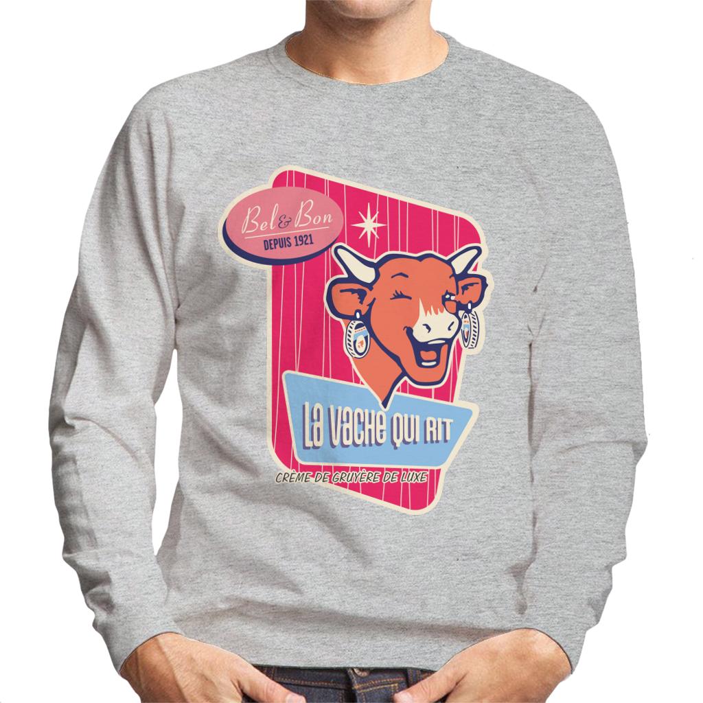 The Laughing Cow Winking Bel And Bon Men's Sweatshirt product image 1