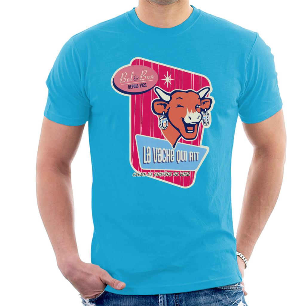 The Laughing Cow Winking Bel And Bon Men's T-Shirt product image 4
