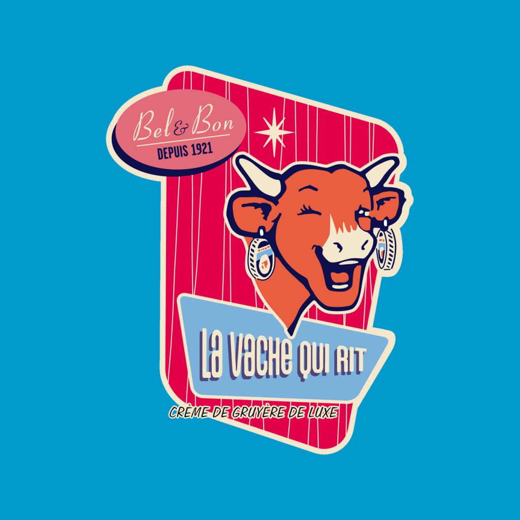 The Laughing Cow Winking Bel And Bon Women's Sweatshirt product image 5