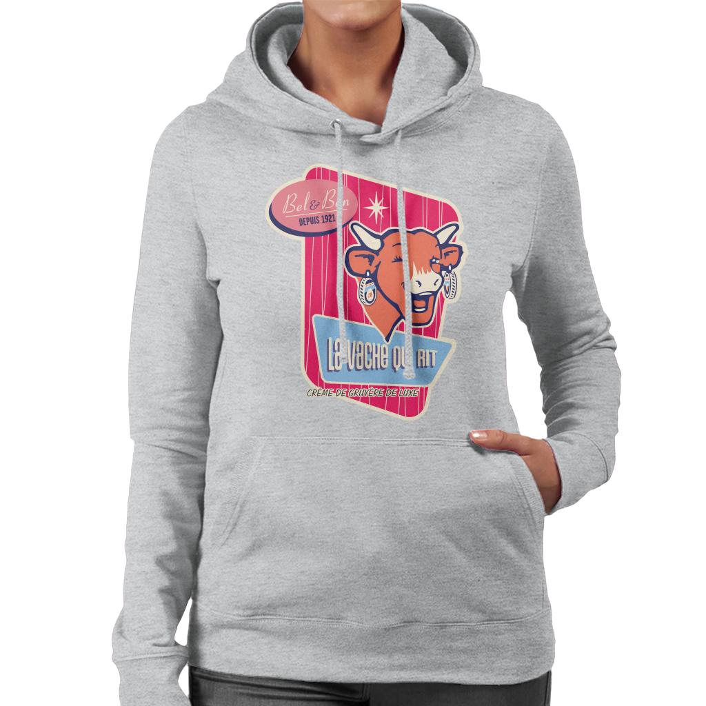 The Laughing Cow Winking Bel And Bon Women's Hooded product image 1