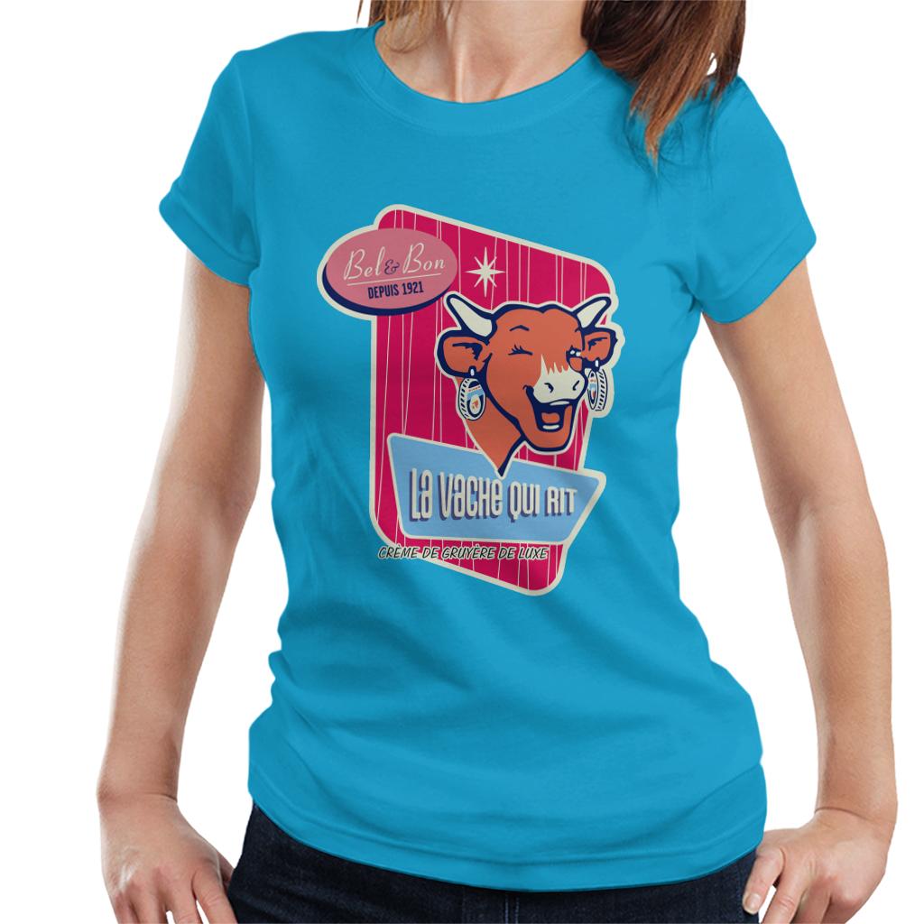 The Laughing Cow Winking Bel And Bon Women's T-Shirt product image 4