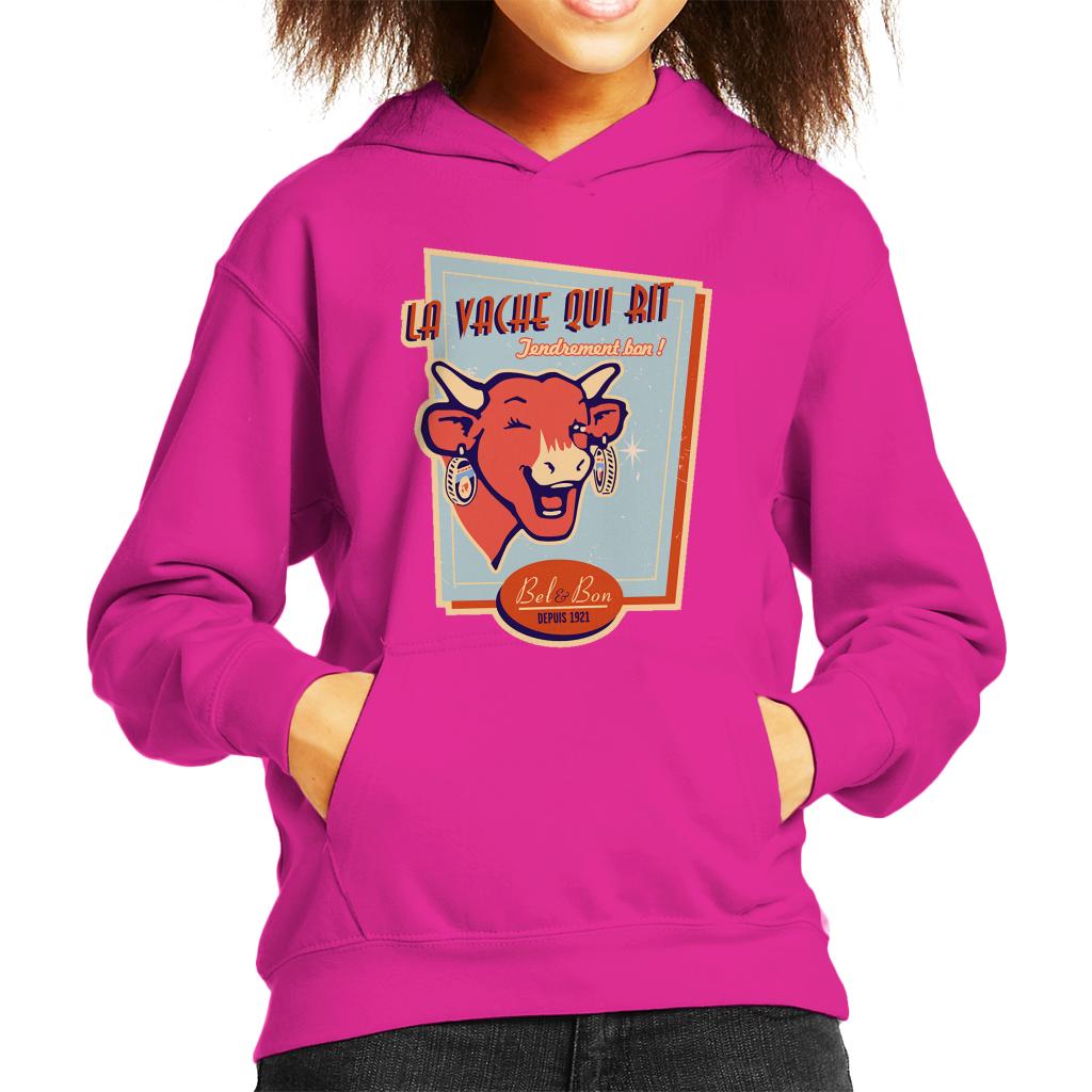 The Laughing Cow For Cheese Lovers Kid's Hooded Sweatshirt product image 4