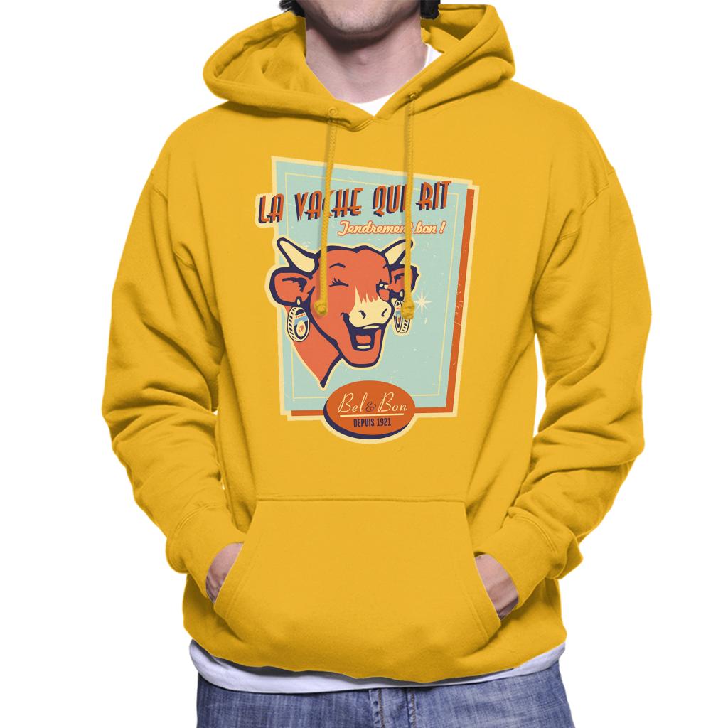 The Laughing Cow For Cheese Lovers Men's Hooded Sweatshirt product image 4