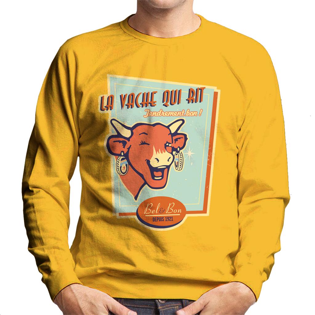 The Laughing Cow For Cheese Lovers Men's Sweatshirt product image 4