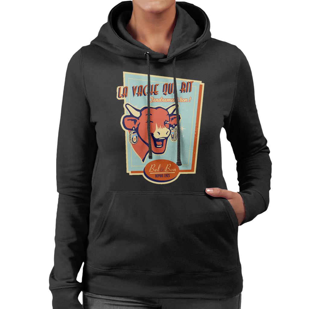 The Laughing Cow For Cheese Lovers Women's Hooded Sweatshirt product image 1