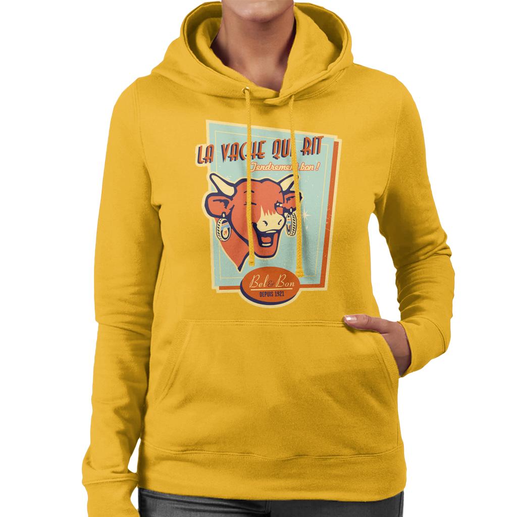The Laughing Cow For Cheese Lovers Women's Hooded Sweatshirt product image 4