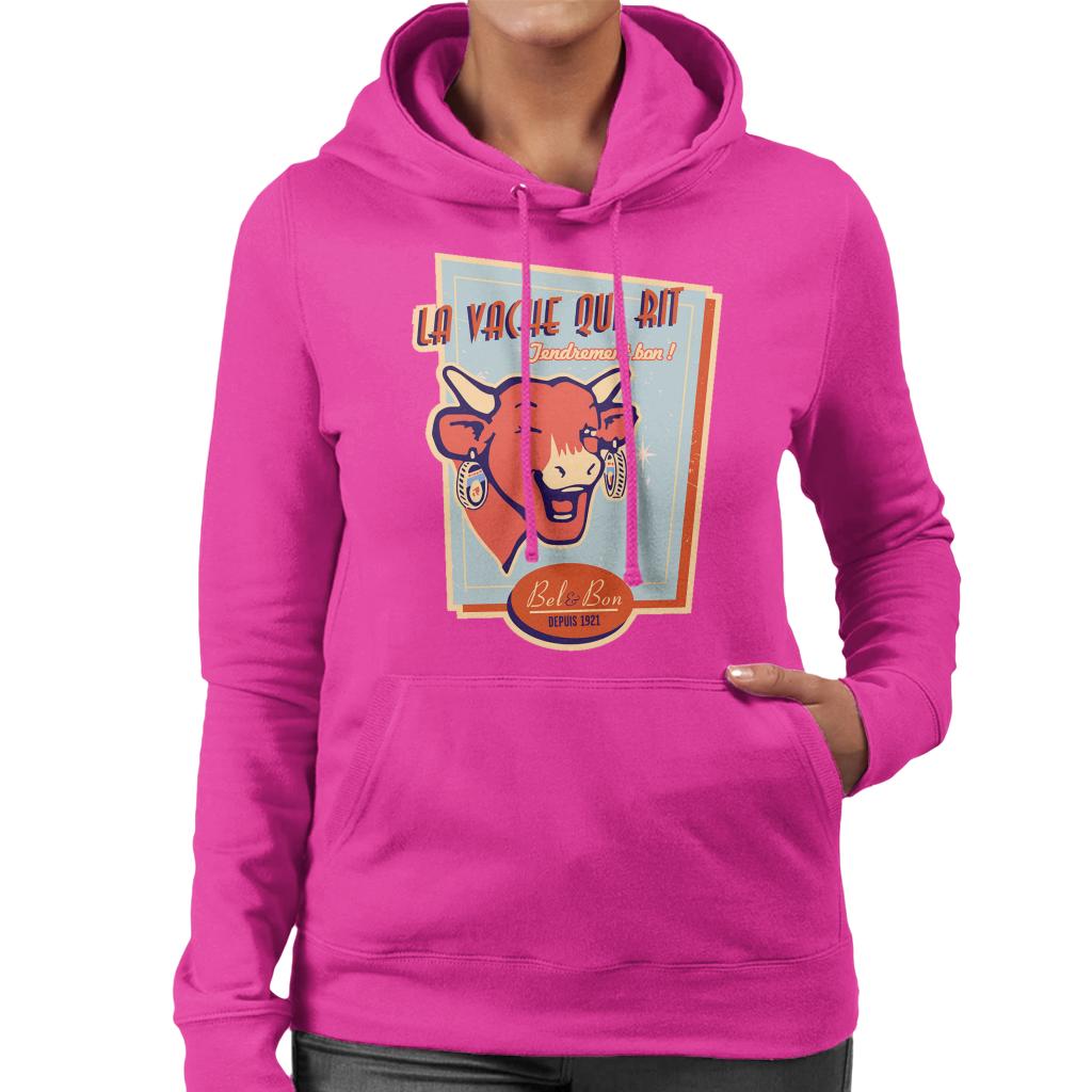 The Laughing Cow For Cheese Lovers Women's Hooded Sweatshirt product image 6