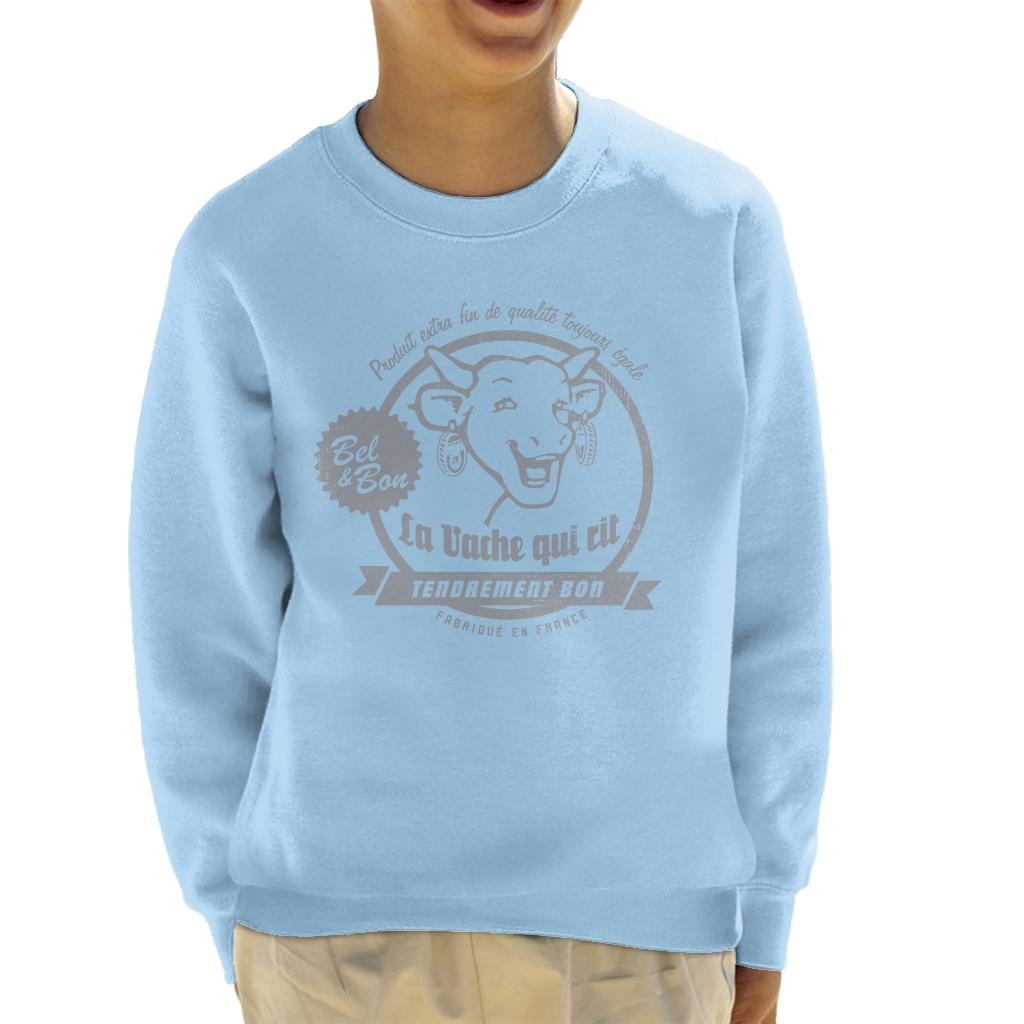 The Laughing Cow Produit Extra Fin Kid's Sweatshirt product image 4
