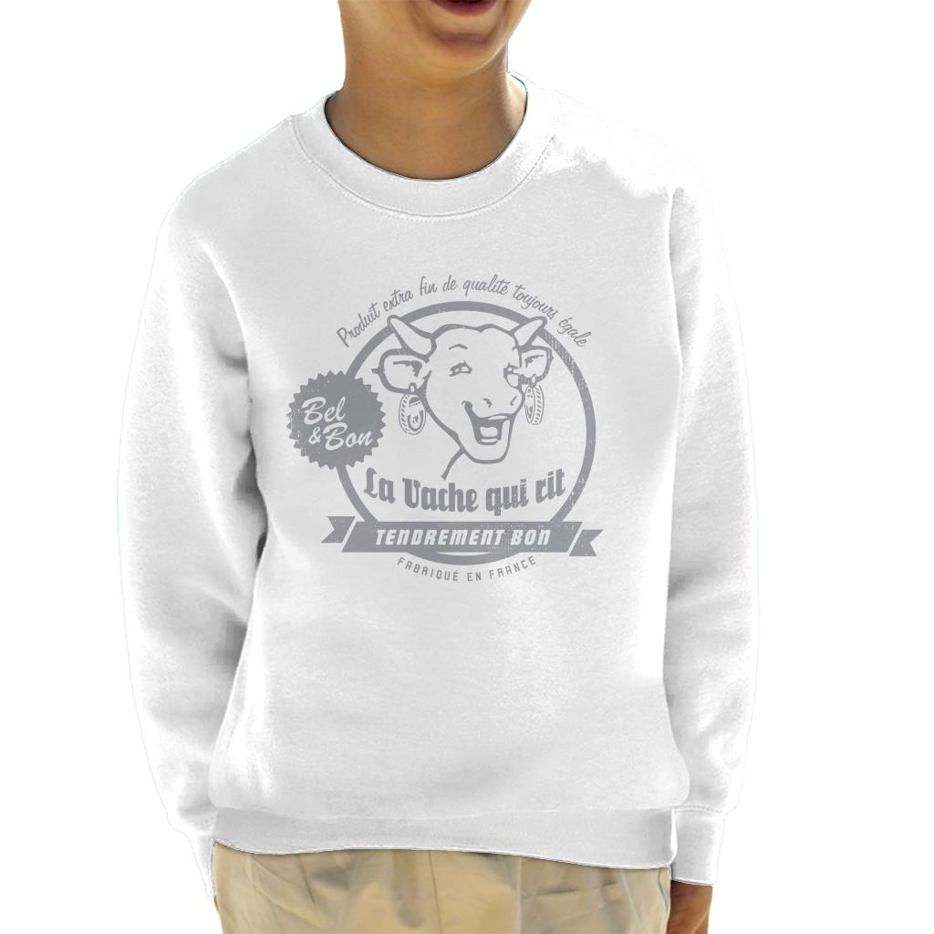 The Laughing Cow Produit Extra Fin Kid's Sweatshirt product image 6