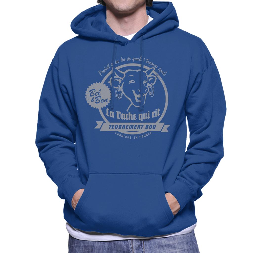 The Laughing Cow Produit Extra Fin Men's Hooded Sweatshirt product image 4