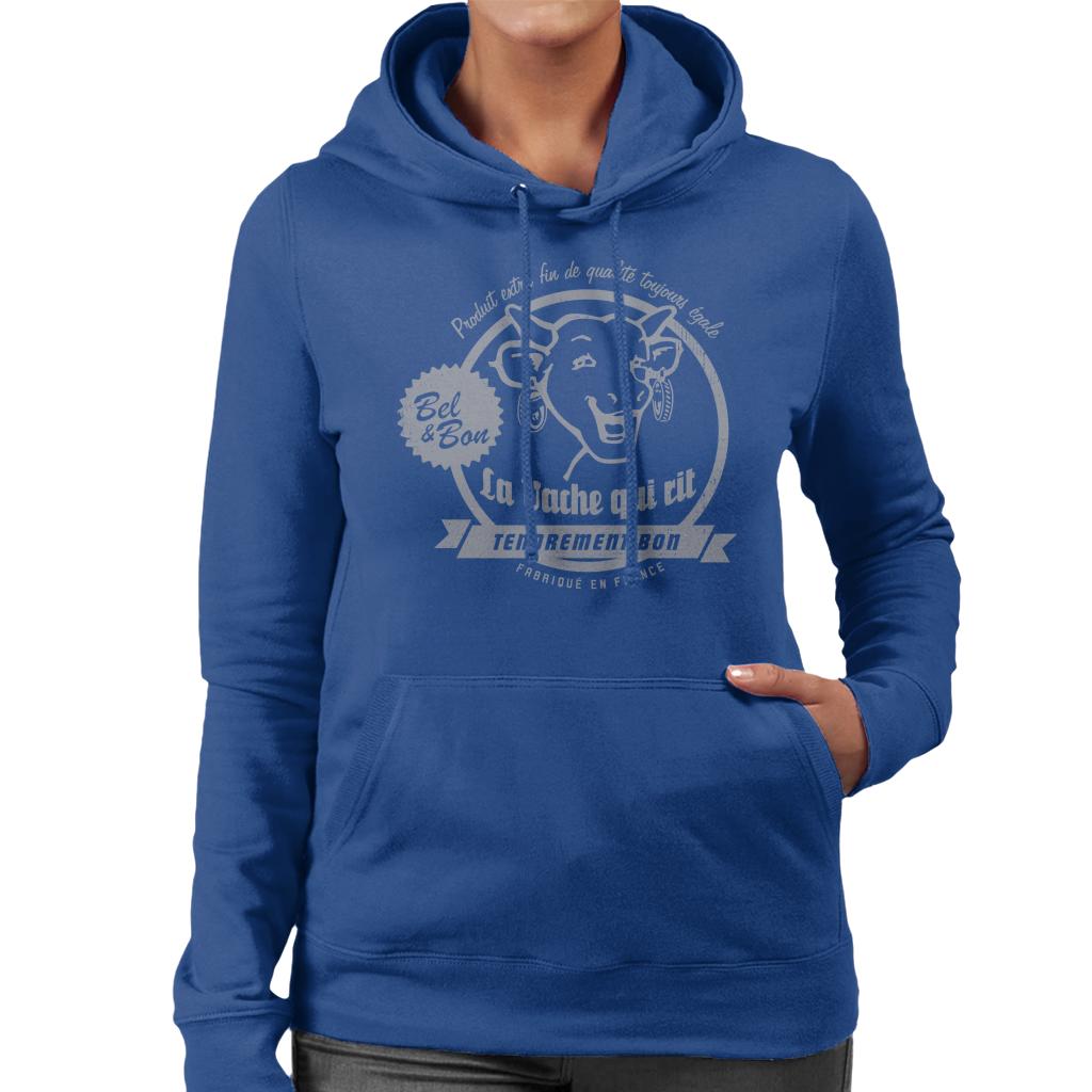 The Laughing Cow Produit Extra Fin Women's Hooded Sweatshirt product image 4