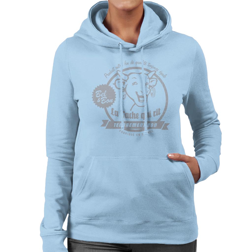 The Laughing Cow Produit Extra Fin Women's Hooded Sweatshirt product image 6
