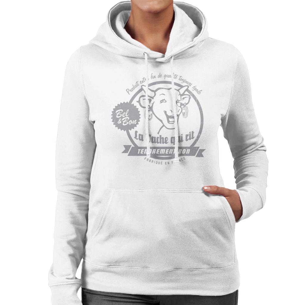 The Laughing Cow Produit Extra Fin Women's Hooded Sweatshirt product image 1