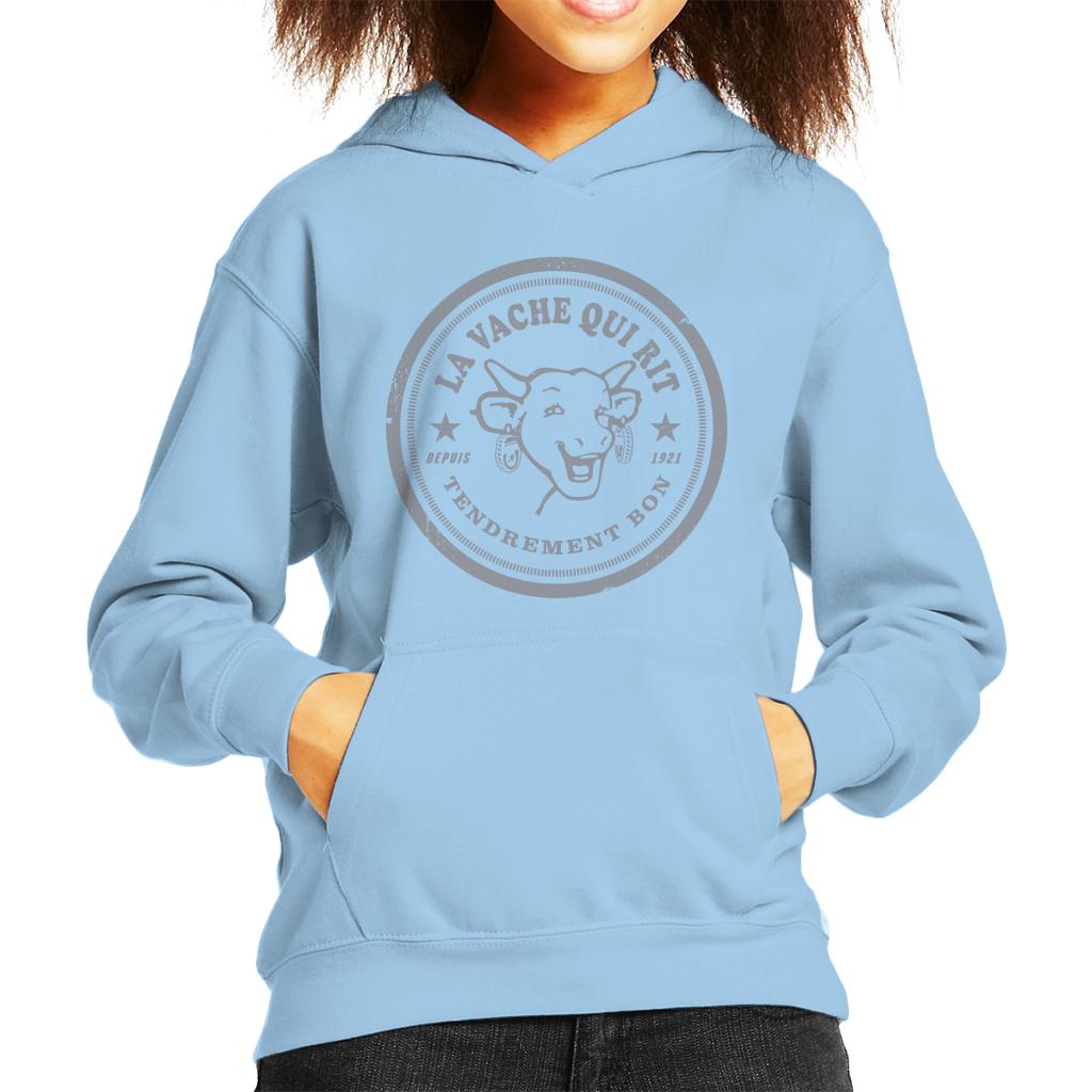 The Laughing Cow Badge Logo Kid's Hooded Sweatshirt product image 1