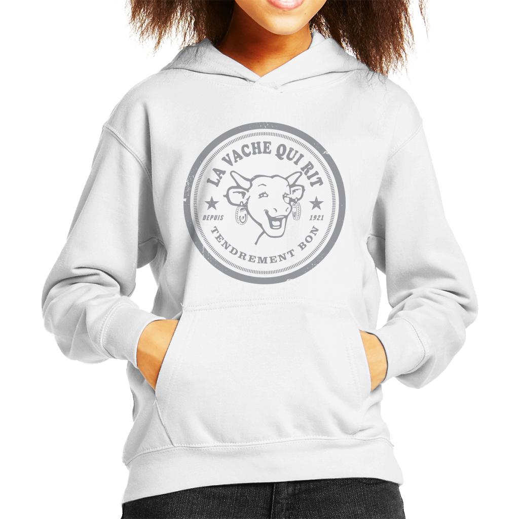 The Laughing Cow Badge Logo Kid's Hooded Sweatshirt product image 4