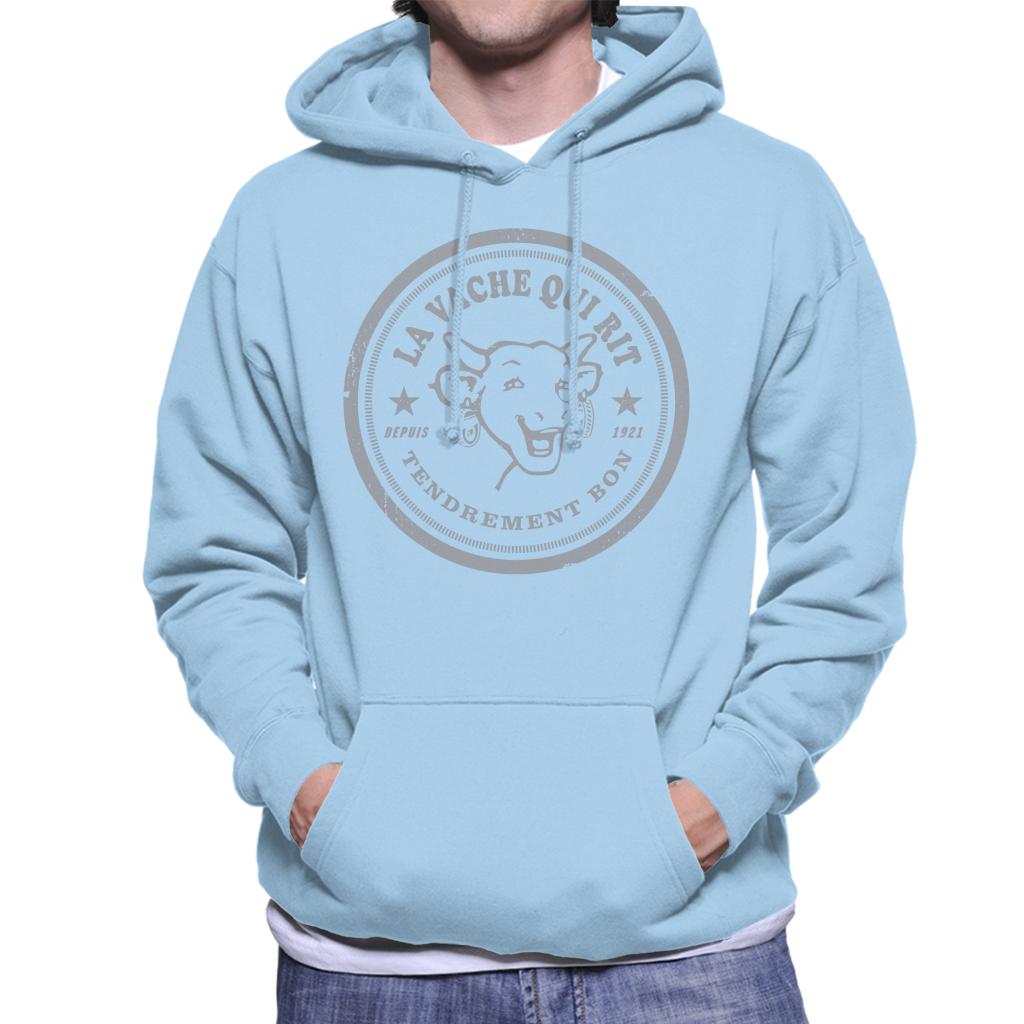 The Laughing Cow Badge Logo Men's Hooded Sweatshirt product image 4