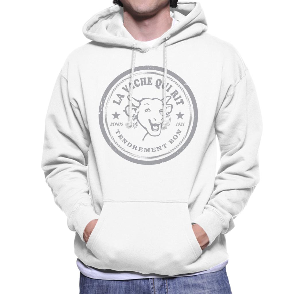 The Laughing Cow Badge Logo Men's Hooded Sweatshirt product image 1