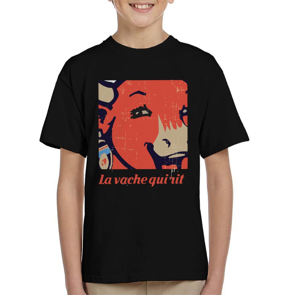 The Laughing Cow La Vache Qui Rit Close Up Kid's T-Shirt product image 1