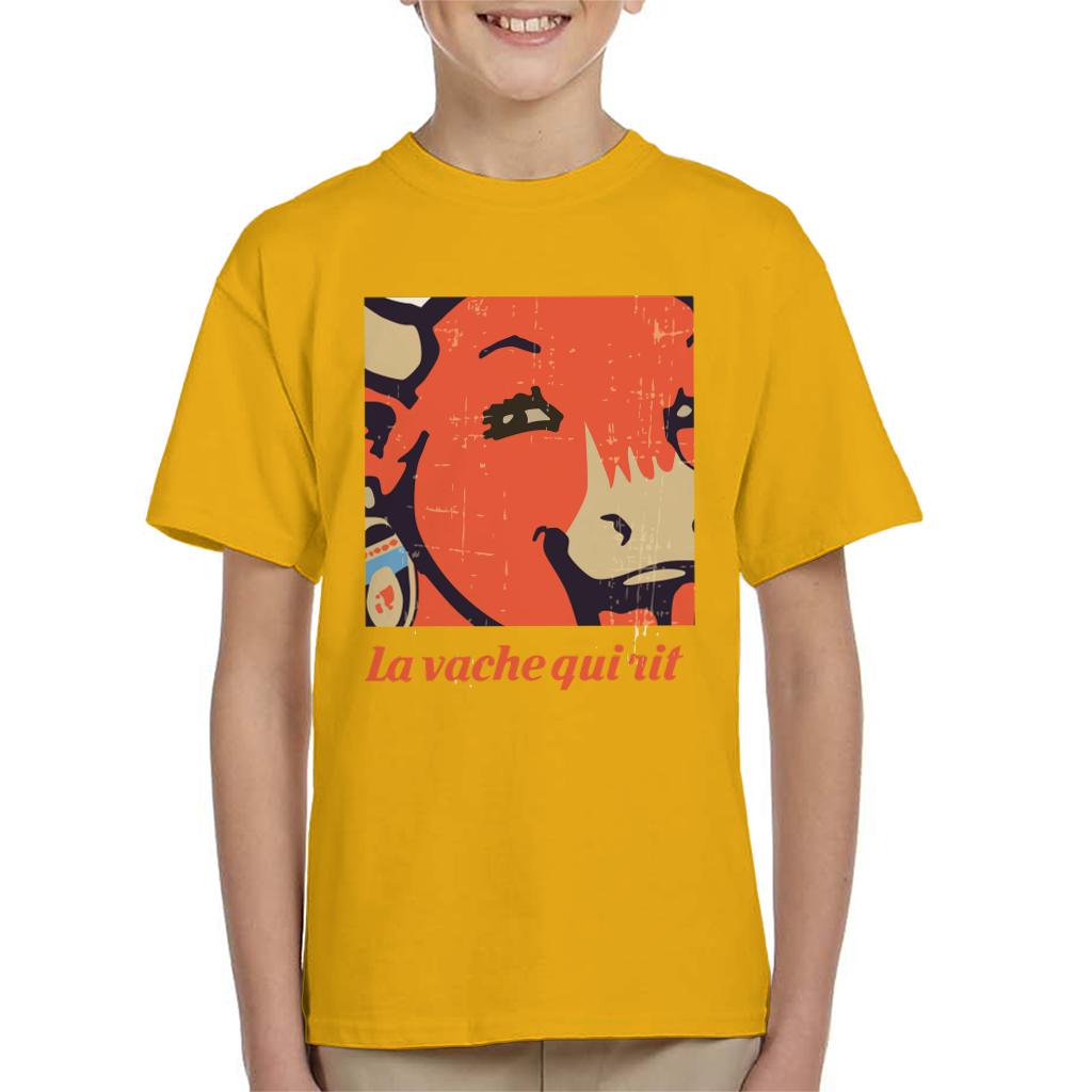 The Laughing Cow La Vache Qui Rit Close Up Kid's T-Shirt product image 4