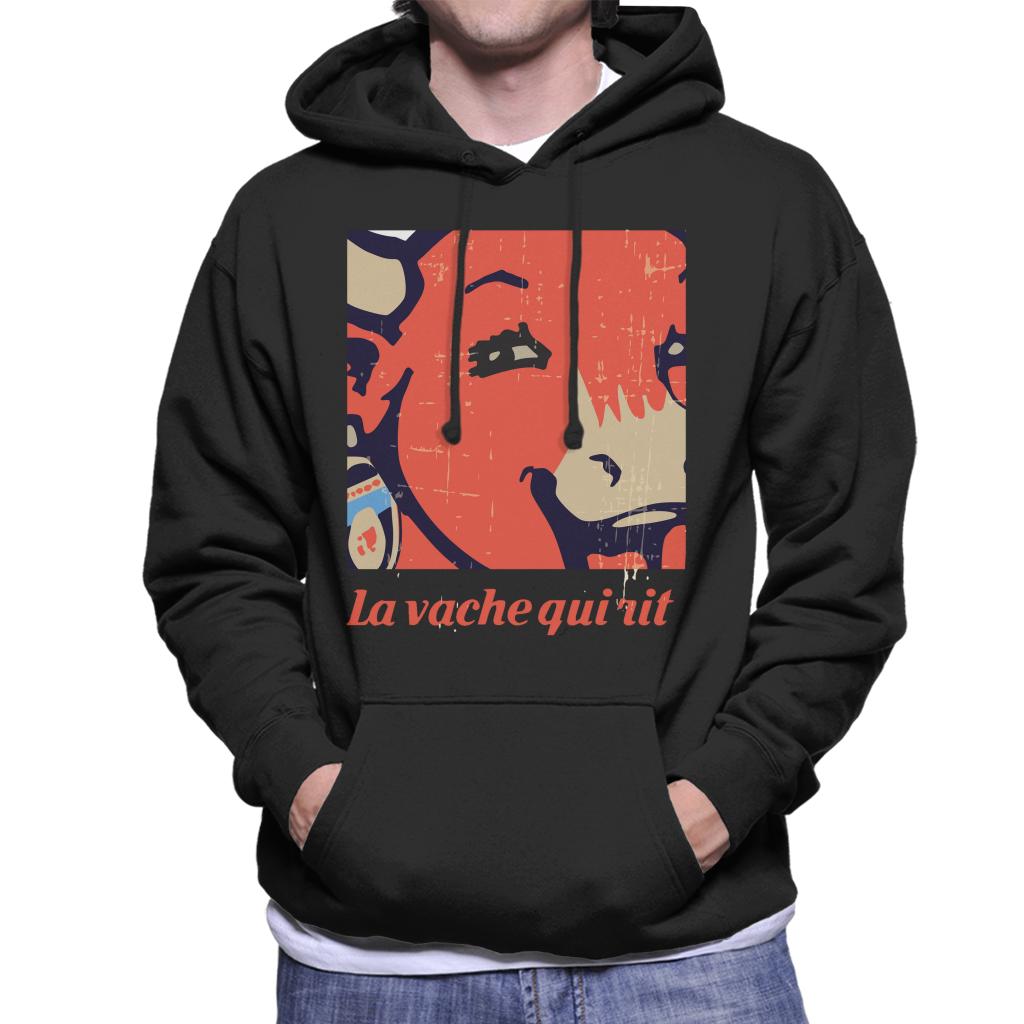 The Laughing Cow La Vache Qui Rit Close Up Men's Hooded product image 1