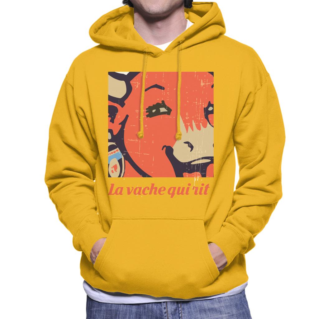The Laughing Cow La Vache Qui Rit Close Up Men's Hooded product image 4
