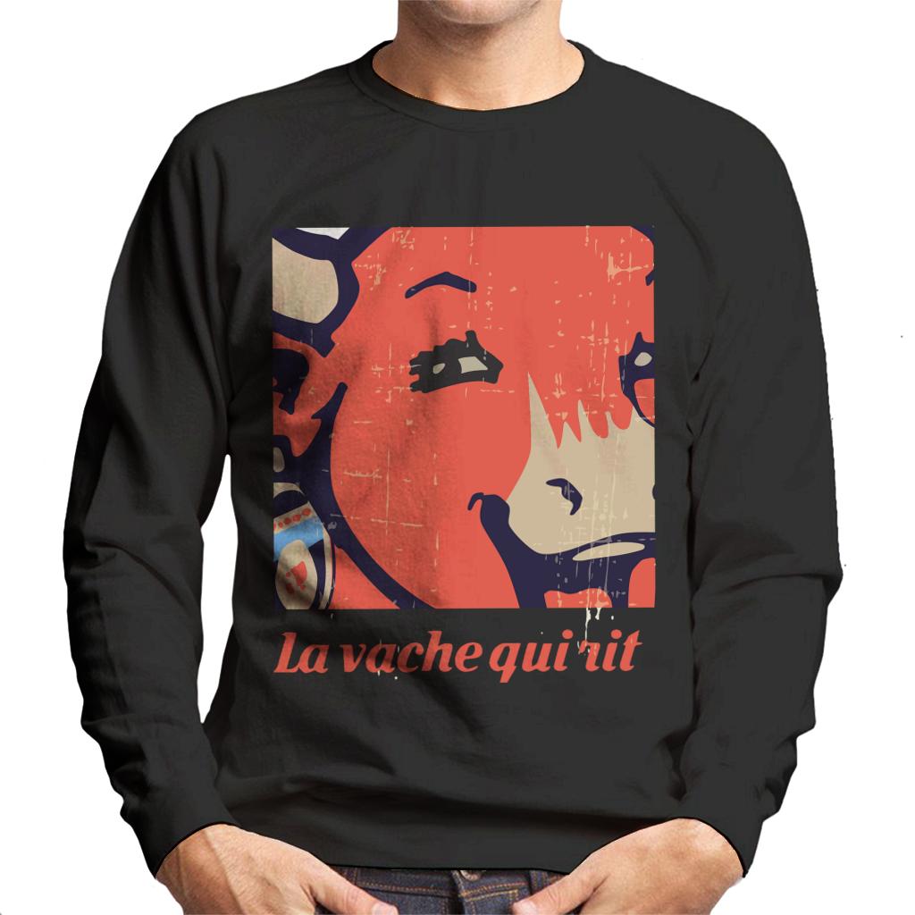 The Laughing Cow La Vache Qui Rit Close Up Men's Sweatshirt product image 1