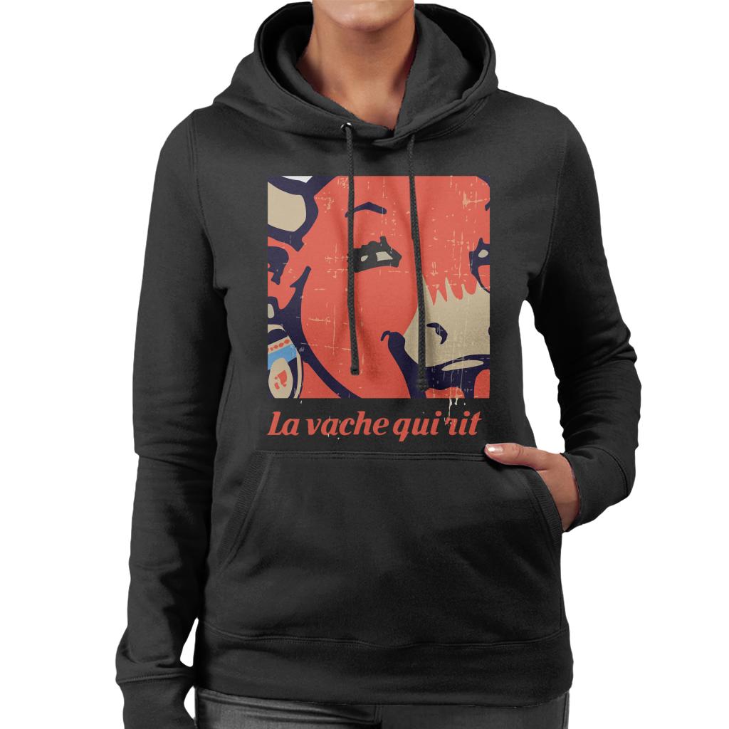 The Laughing Cow La Vache Qui Rit Close Up Women's Hooded product image 1