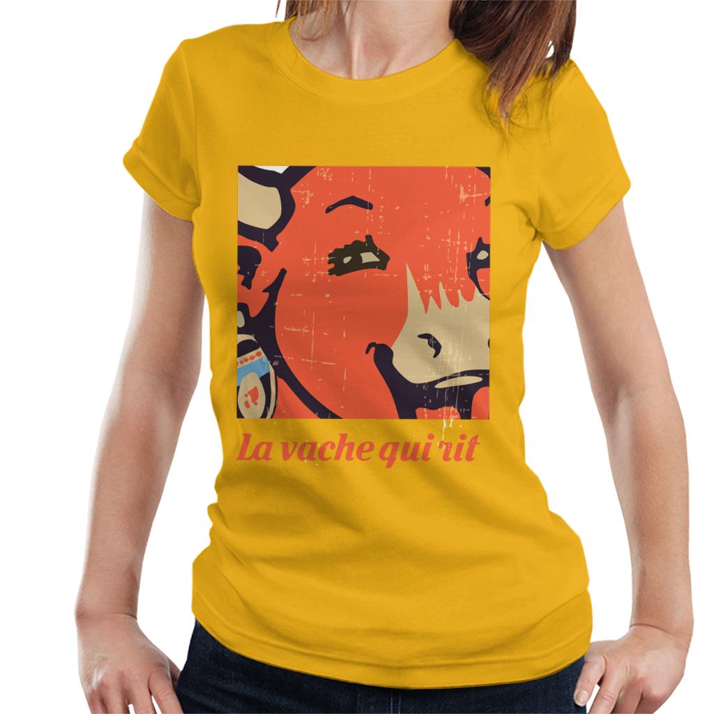 The Laughing Cow La Vache Qui Rit Close Up Women's T-Shirt product image 4
