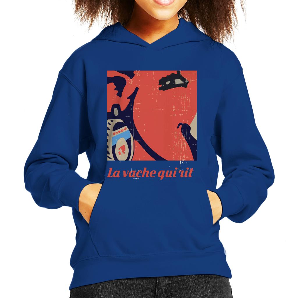 The Laughing Cow Earring Close Up Kid's Hooded Sweatshirt product image 1