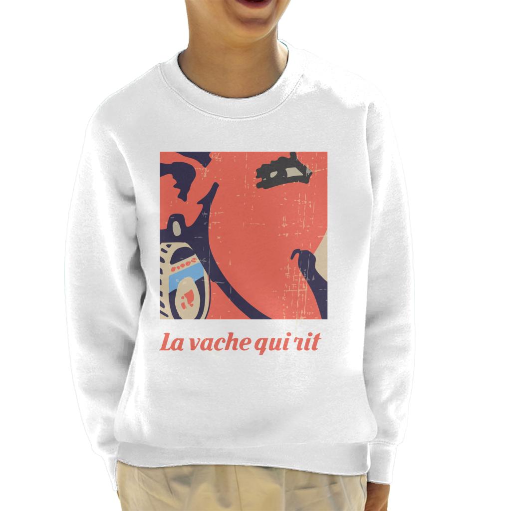 The Laughing Cow Earring Close Up Kid's Sweatshirt product image 4